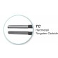 T/C (Tungsten Carbide) Bipolar Forcep Straight , 19 cm